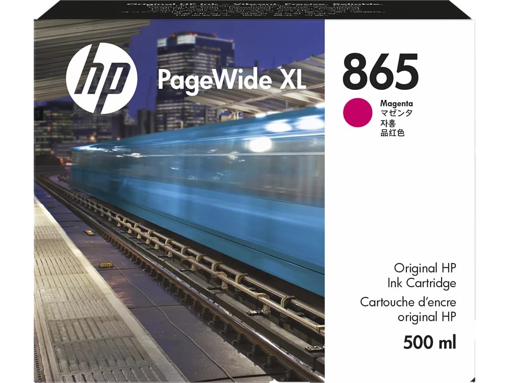 

Картридж для струйного принтера HP 865 (3ED83A) пурпурный, оригинальный, 865