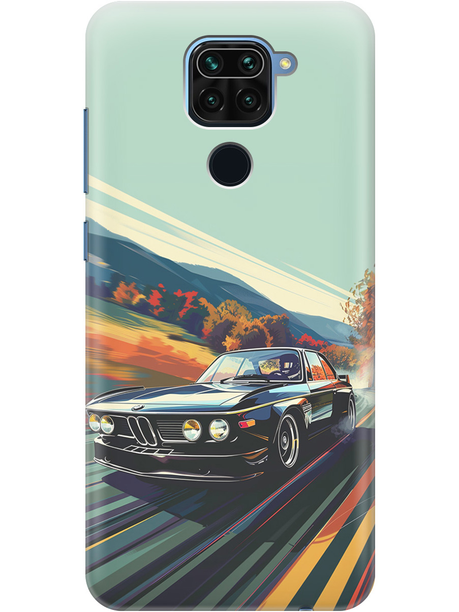 

Силиконовый чехол на Xiaomi Redmi Note 9 с принтом "Гоночный BMW", Прозрачный;оранжевый;черный, 723101385