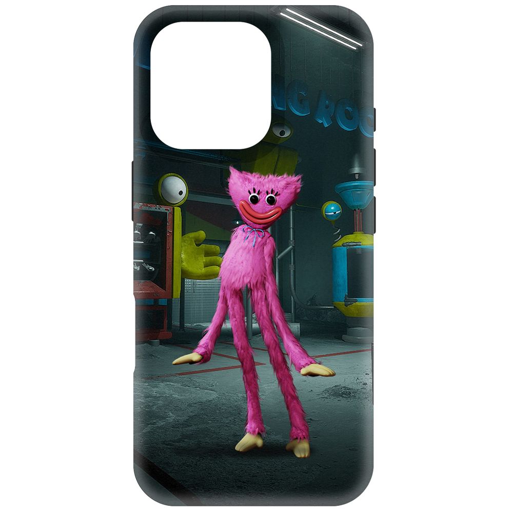 

Чехол-накладка Krutoff Soft Case Хаги Ваги - Киси Миси для iPhone 16 Pro черный