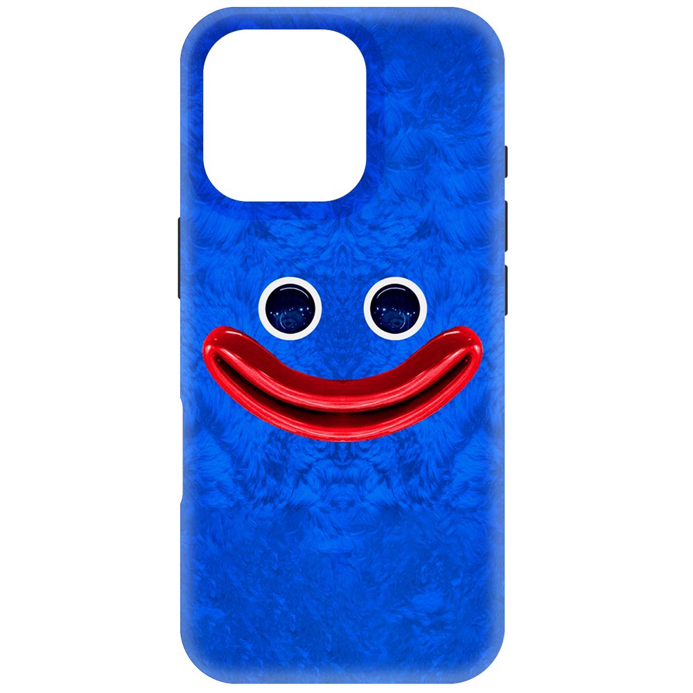 

Чехол-накладка Krutoff Soft Case Хаги Ваги - Веселый Хаги Ваги для iPhone 16 Pro черный