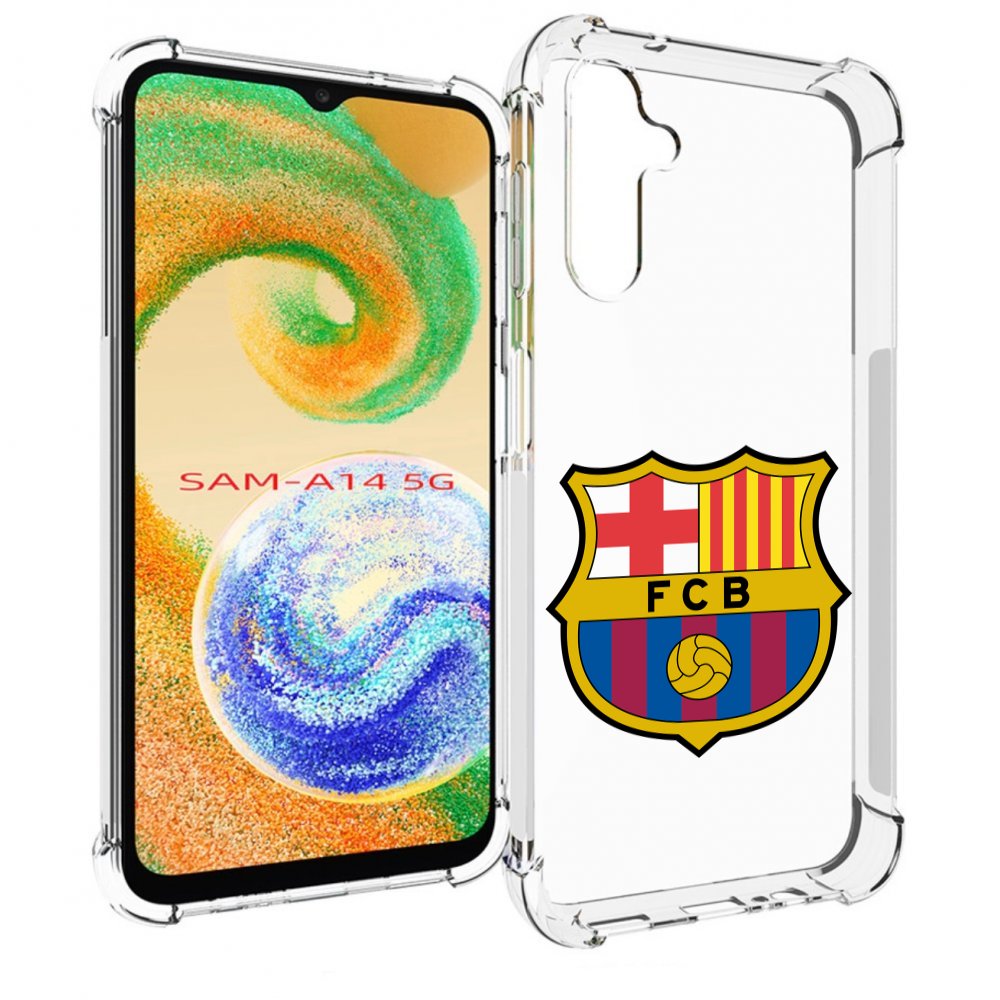 

Чехол MyPads ФК FCB Барселона для Samsung Galaxy A14 5G, Прозрачный, Tocco