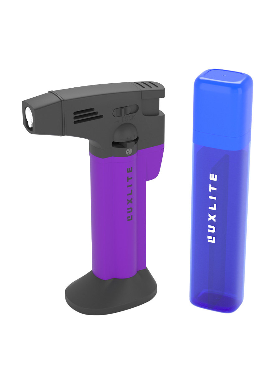 

Газовая горелка Luxlite HC6 700 Violet и газовый баллон 20 мл, Фиолетовый, HC6 700 + баллон
