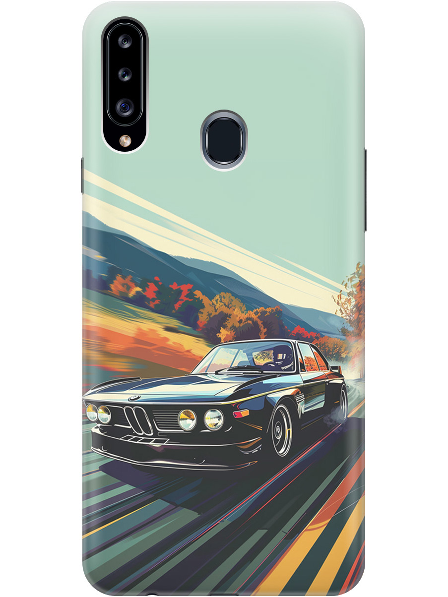 

Силиконовый чехол на Samsung Galaxy A20s с принтом "Гоночный BMW", Прозрачный;оранжевый;черный, 722003385