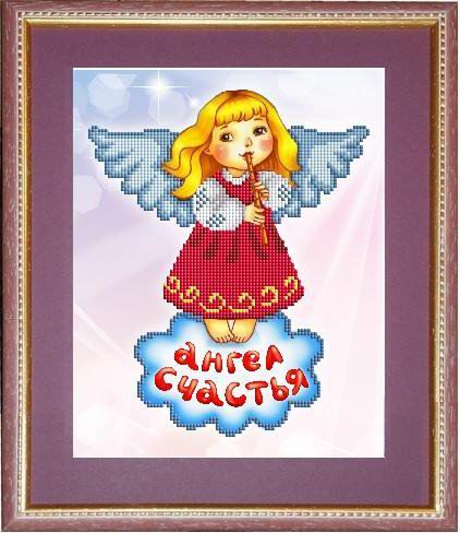 

Славяночка (Россия) Ангел счастья КС-170, 20x25 см от