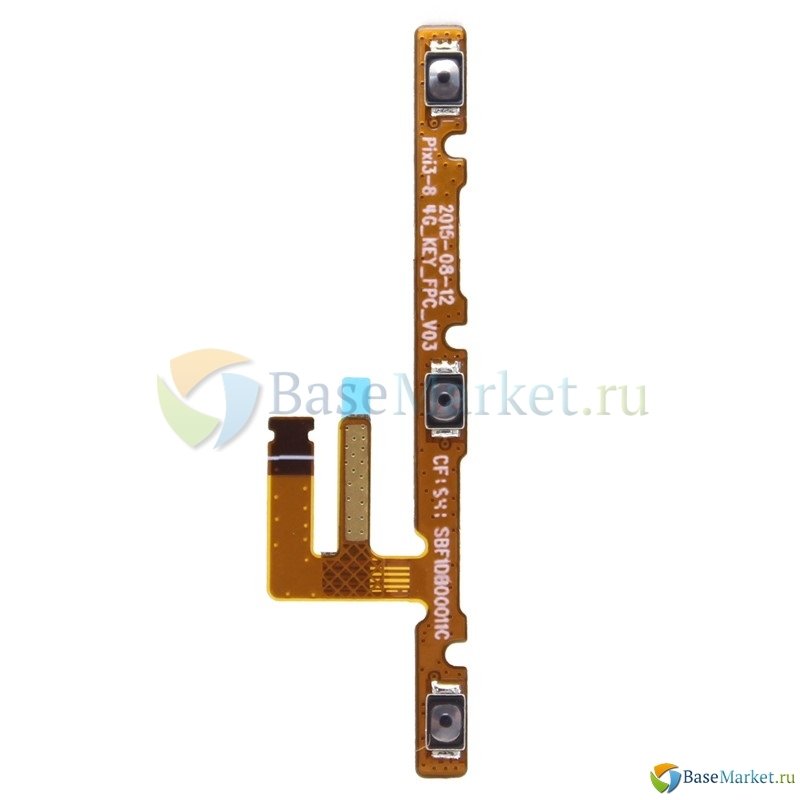 

Шлейф BaseMarket для Alcatel One Touch 9022X Pixi 3 (8") на кнопки громкости OEM