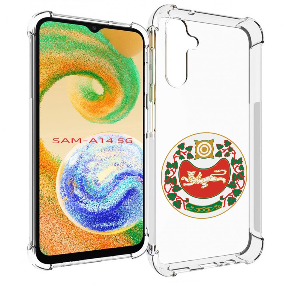 

Чехол MyPads герб-хакасия-абакан для Samsung Galaxy A14 5G, Прозрачный, Tocco