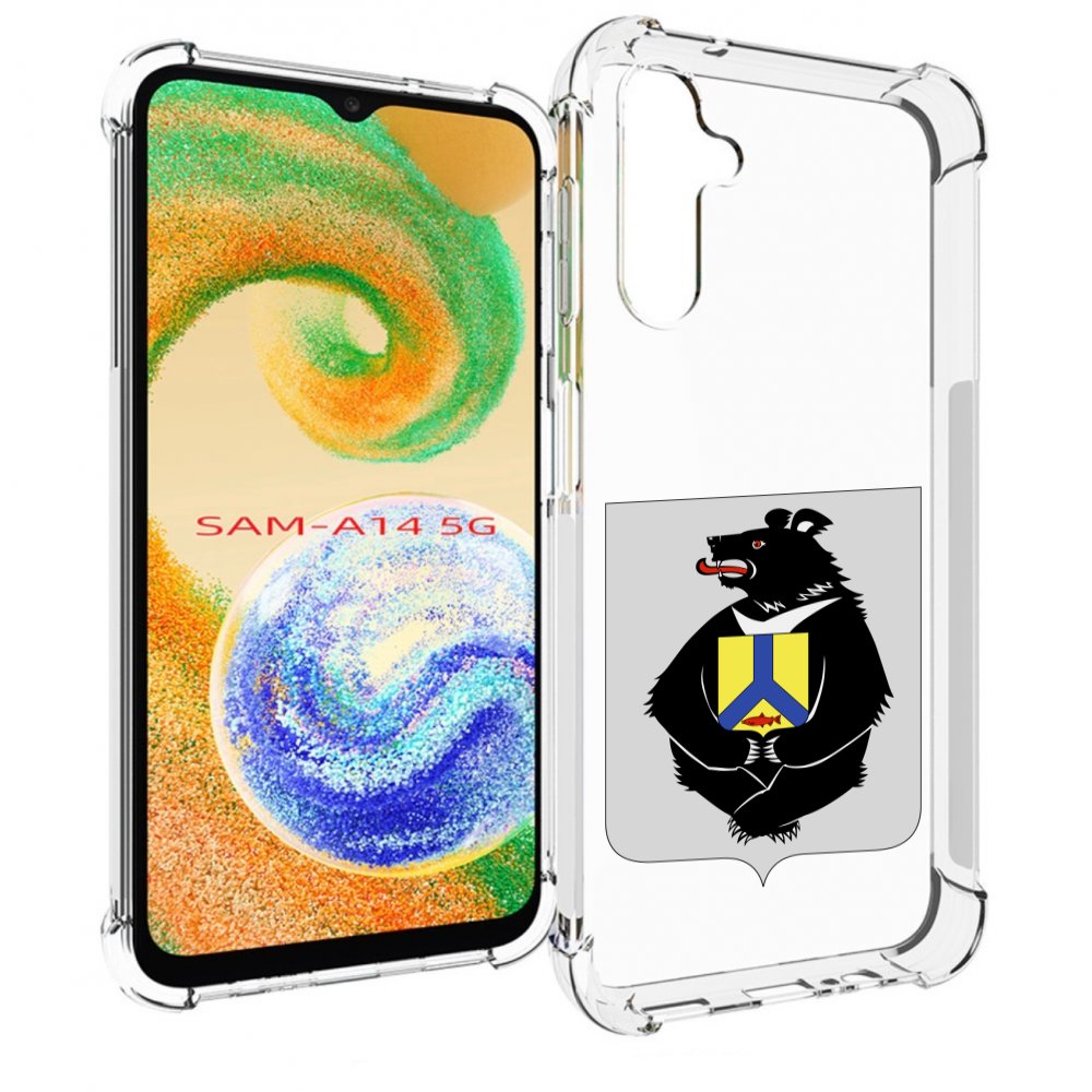 

Чехол MyPads герб-хабаровскии-краи для Samsung Galaxy A14 5G, Прозрачный, Tocco