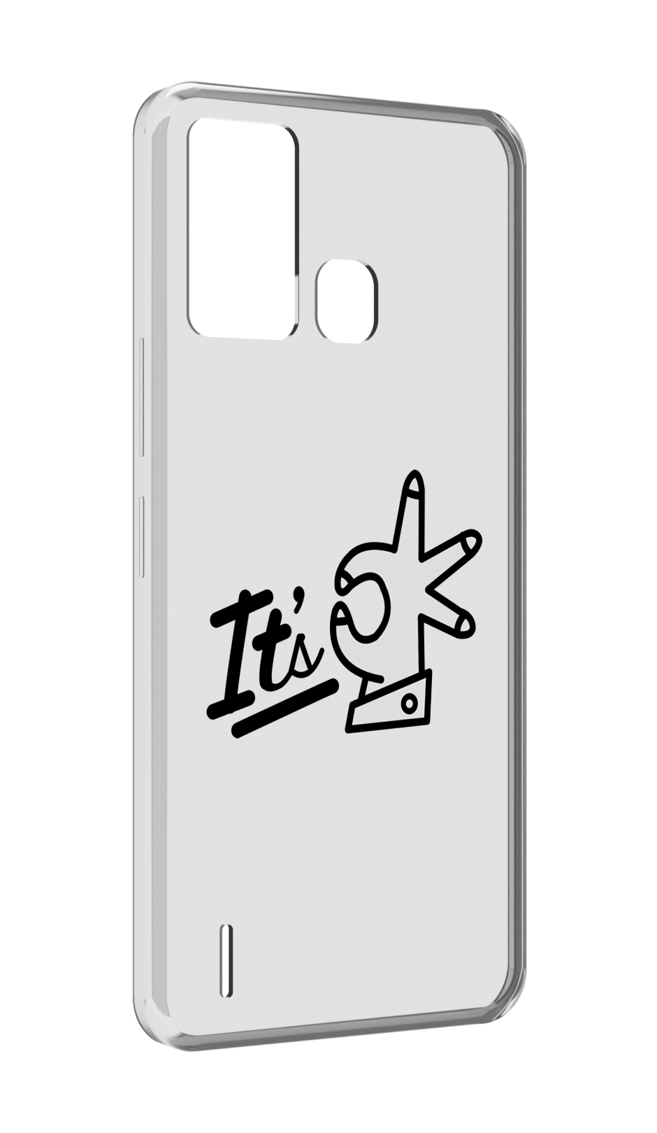 

Чехол MyPads все-ок для ITEL S16 / ITEL Vision 1 Pro, Прозрачный, Tocco