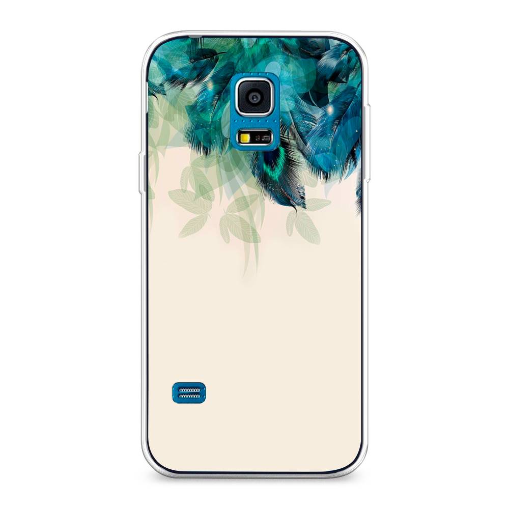 

Чехол Awog "Перья голубого цвета" для Samsung Galaxy S5 mini, 24250-2