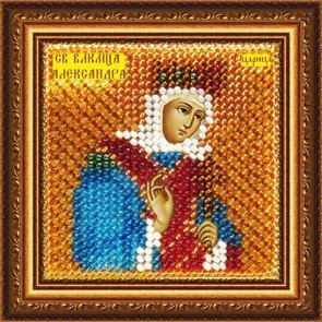 

Вышивальная мозаика (Россия) Св. Мученица царица Александра ВМ-4046, 6.5x6.5 см от