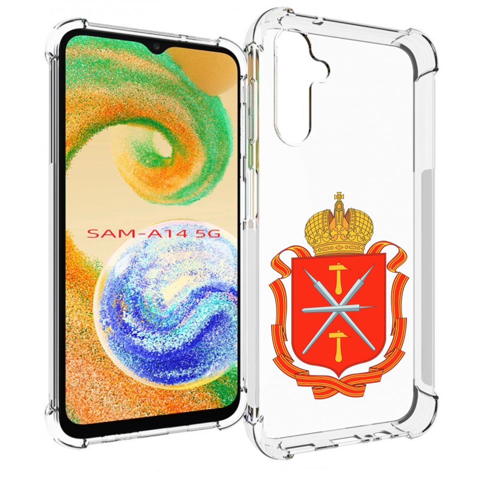 

Чехол MyPads герб-тульская-область для Samsung Galaxy A14 5G, Прозрачный, Tocco