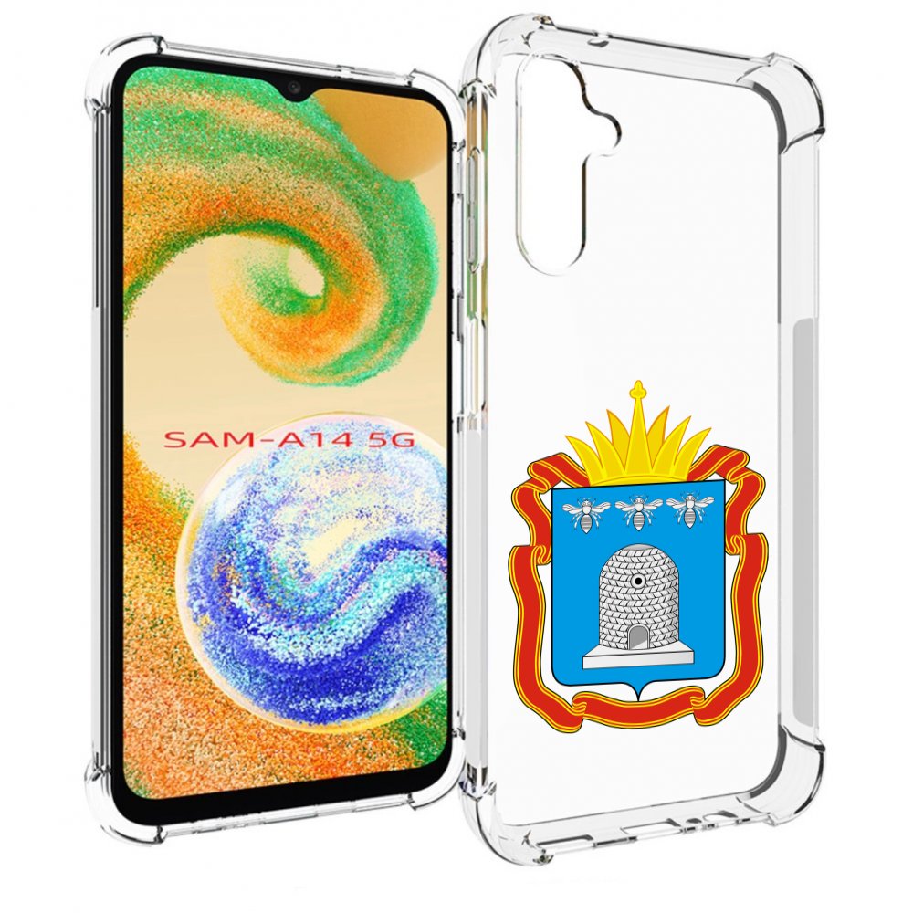 

Чехол MyPads герб-тамбовская-область для Samsung Galaxy A14 5G, Прозрачный, Tocco