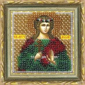 

Вышивальная мозаика (Россия) Св. Мученица Алла ВМ-4040, 6.5x6.5 см от