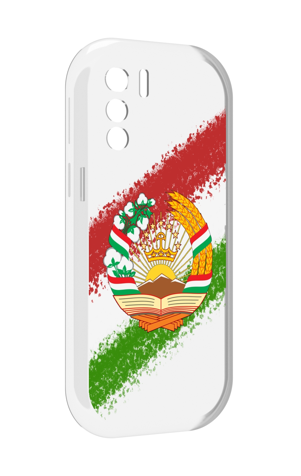 

Чехол MyPads герб флаг Таджикистана для UleFone Note 13P, Прозрачный, Tocco