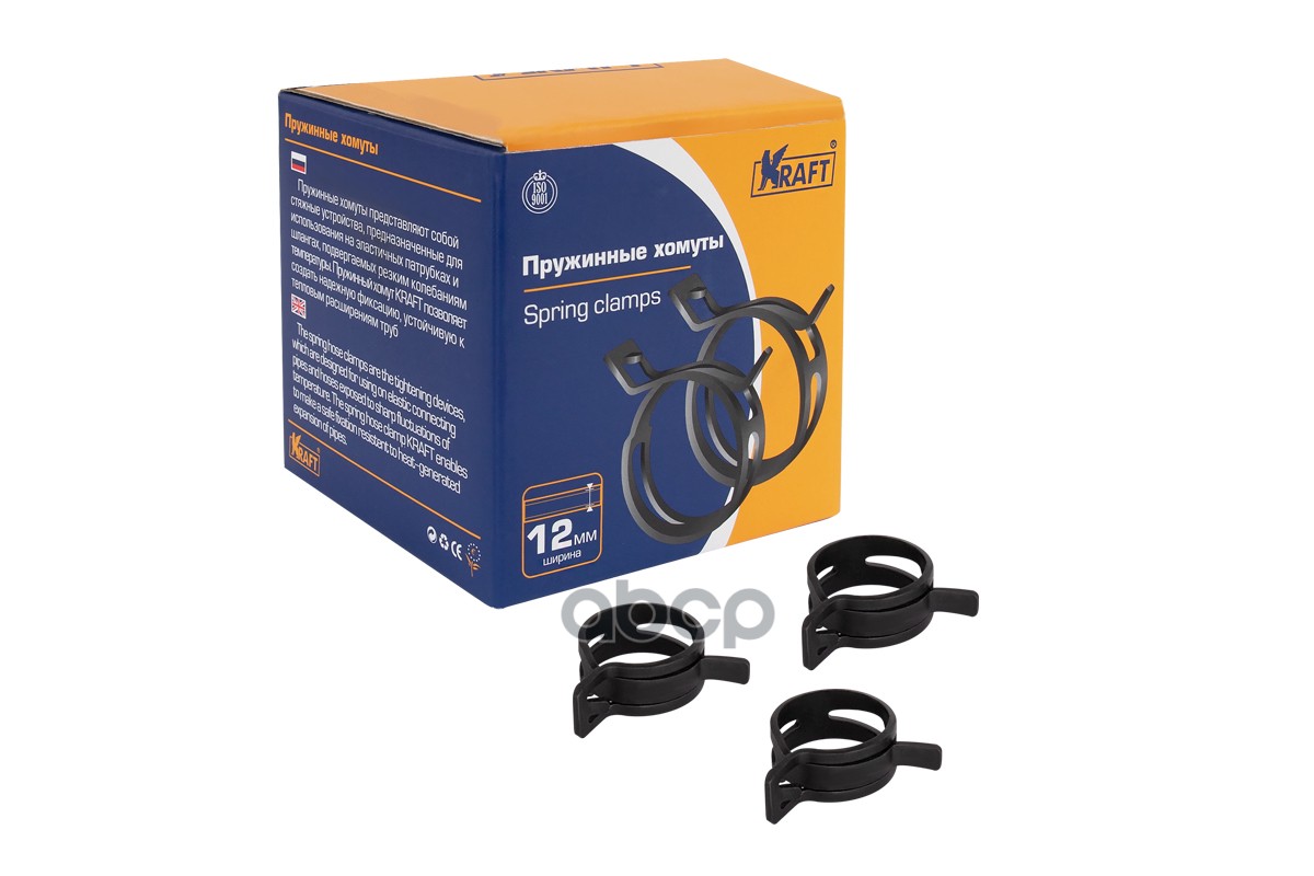 

Хомут Пружинный 28 Мм Kraft арт. KT880548