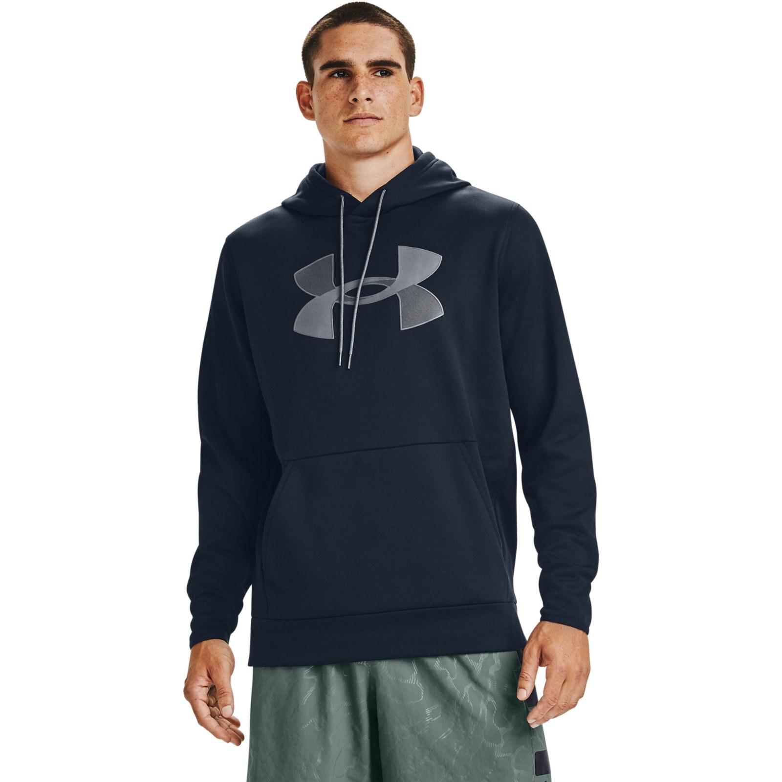 фото Худи мужское under armour 1357085-001 синее xs