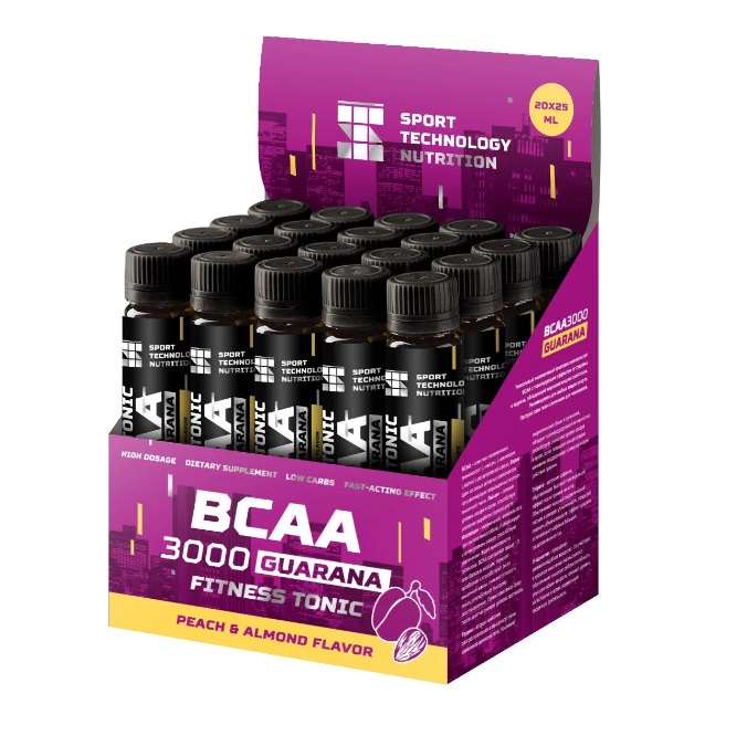 

Sport Technology Nutrition Recovery shot 25 мл, персик-миндаль, Recovery shot
