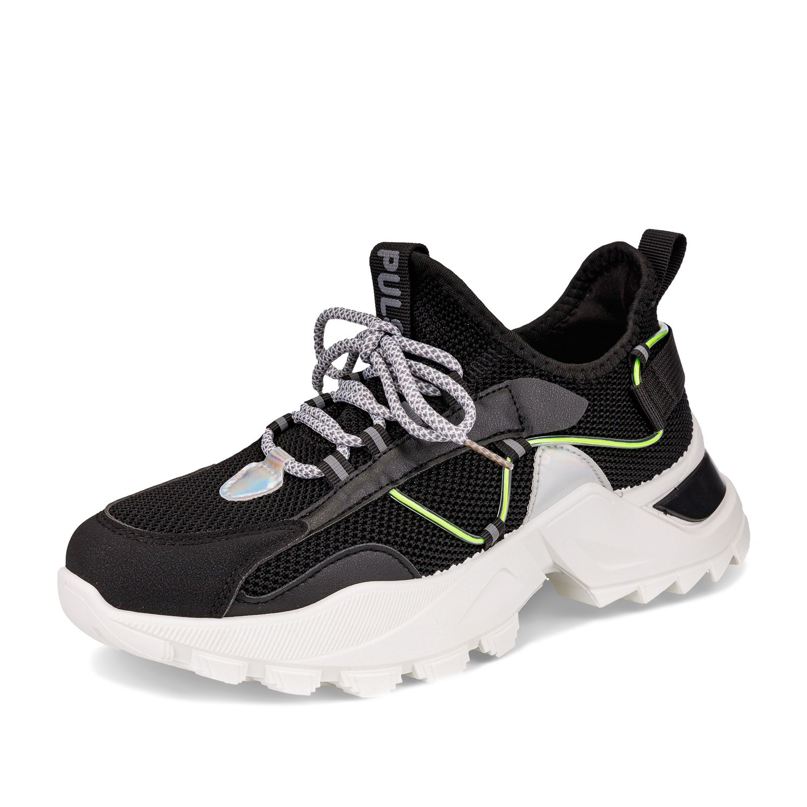 

Кроссовки женские PULSE 278-31WA-742T черные 39 RU, Черный, 278-31WA-742T