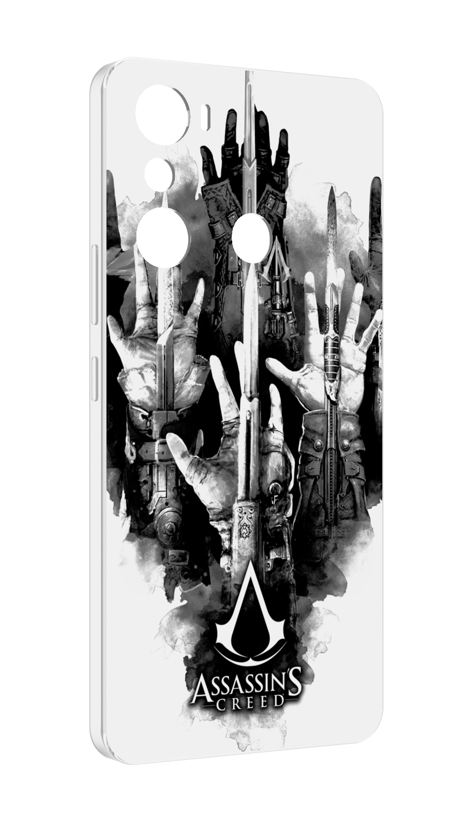 

Чехол MyPads Assassin's Creed скрытый клинок для Infinix Hot 20i, Прозрачный, Tocco