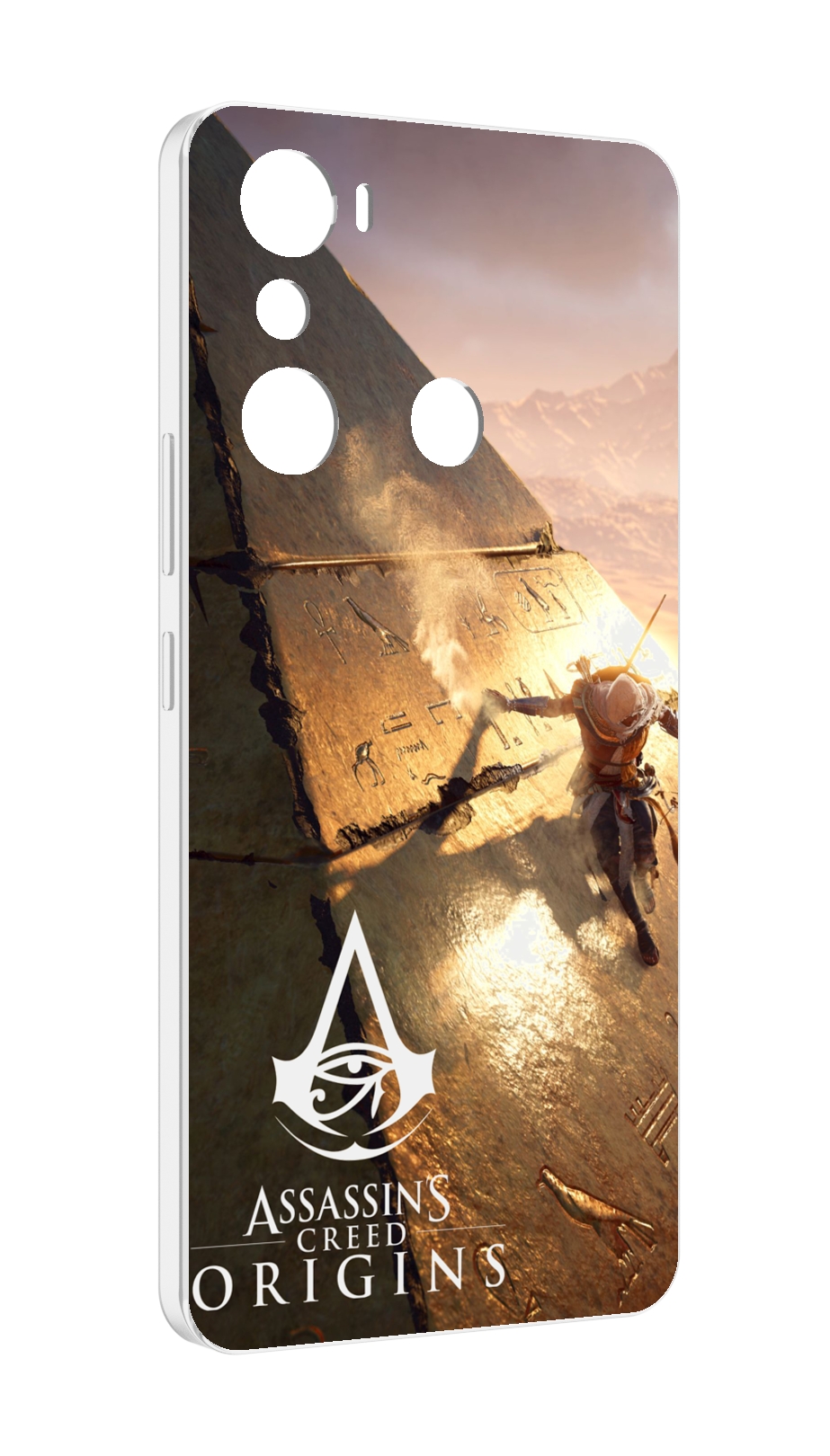 

Чехол MyPads Assassin's Creed Origins для Infinix Hot 20i, Прозрачный, Tocco