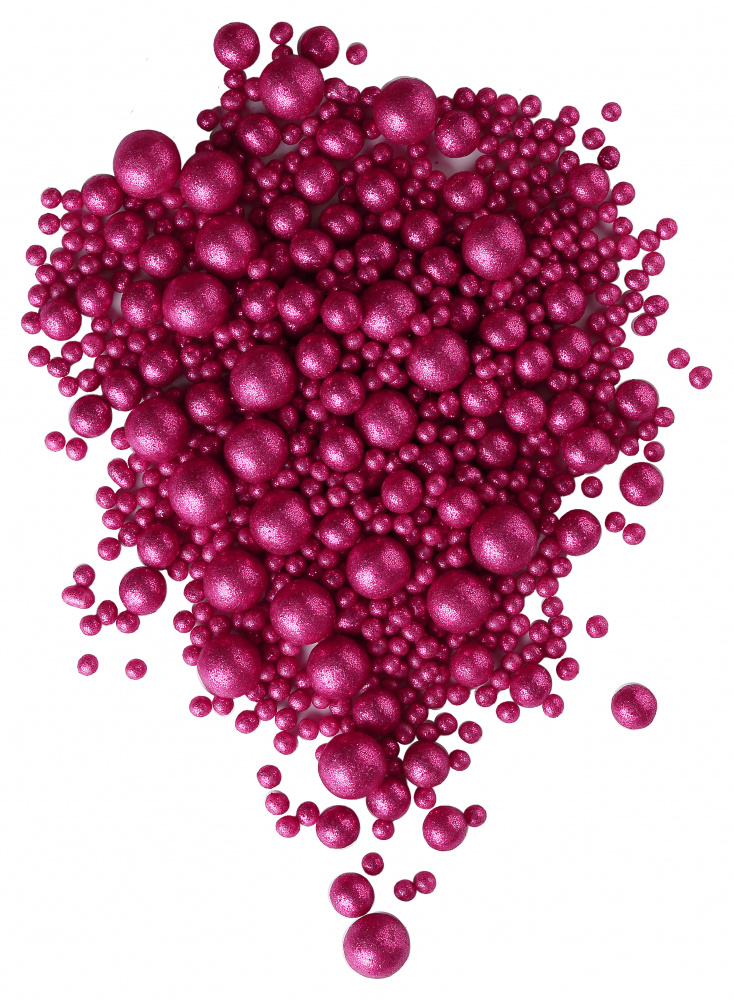 

Посыпка кондитерская с глиттером «Блеск» Фуксия 50 г