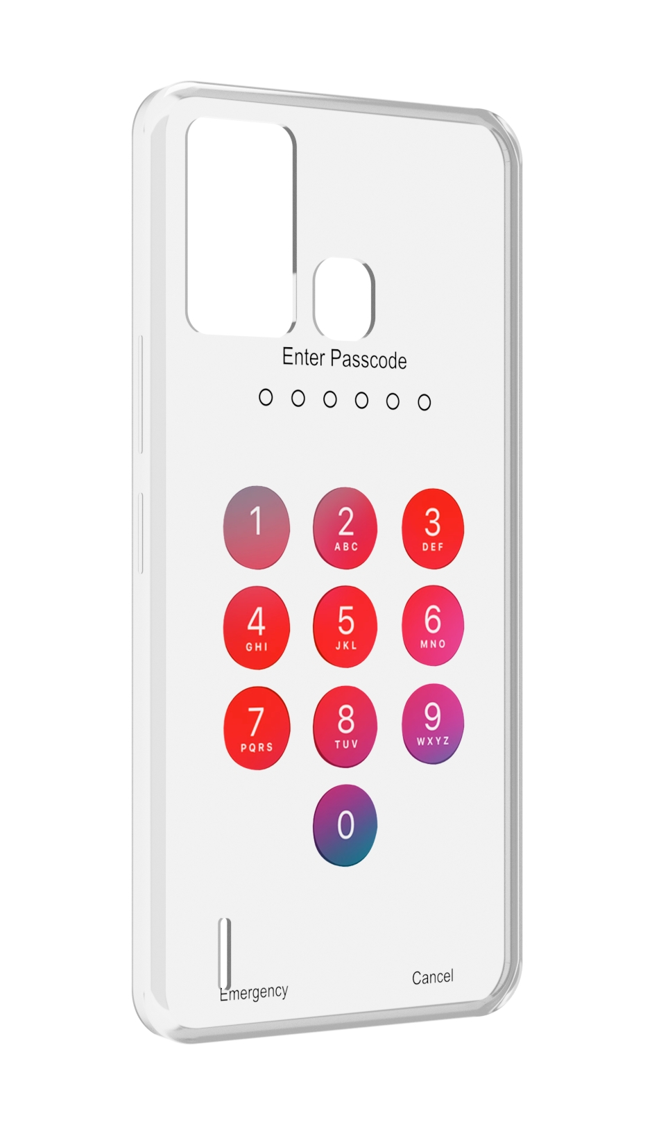 

Чехол MyPads введите-пароль для ITEL S16 / ITEL Vision 1 Pro, Прозрачный, Tocco