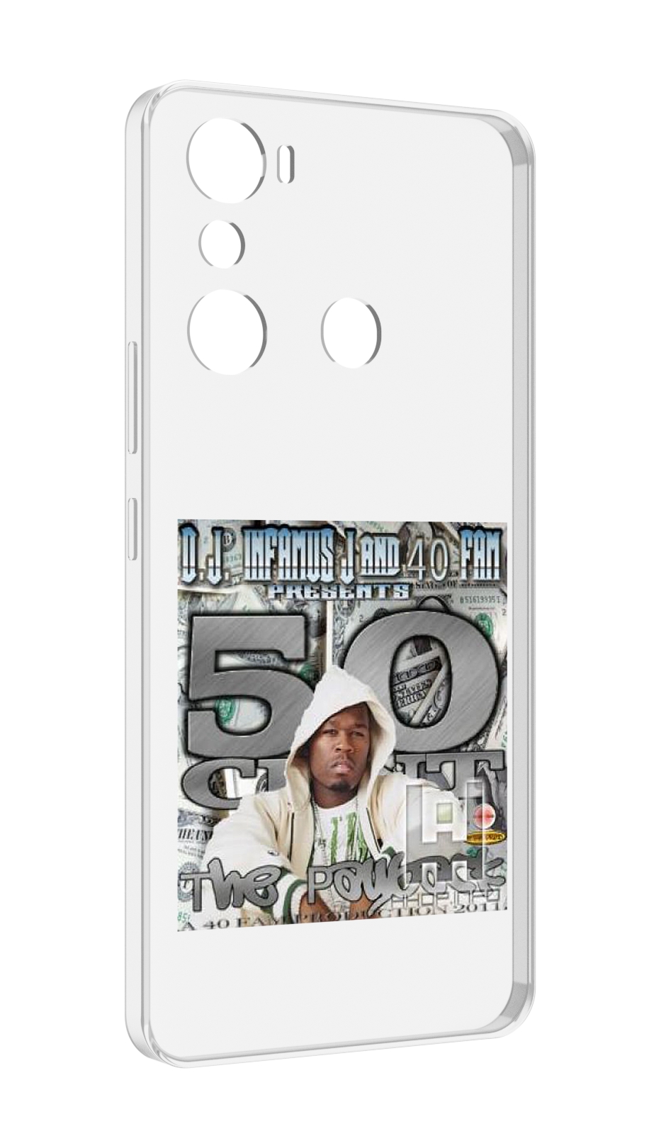 

Чехол MyPads 50 Cent - The Payback для Infinix Hot 20i, Прозрачный, Tocco