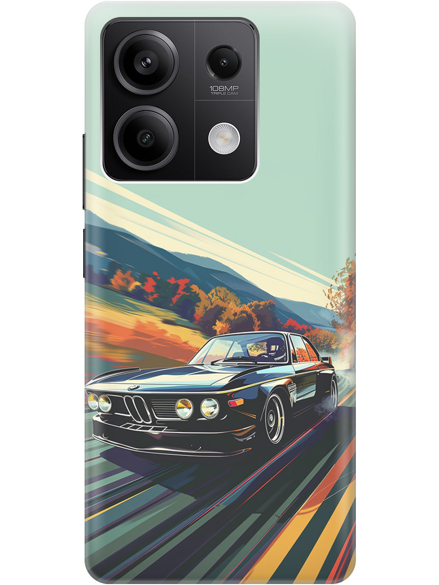 

Силиконовый чехол на Xiaomi Redmi Note 13 5g с принтом "Гоночный BMW", Прозрачный;оранжевый;черный, 776587085