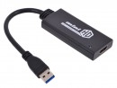 Переходник Noname USB3.0(A)-HDMI(F) 0.1м (Черный)