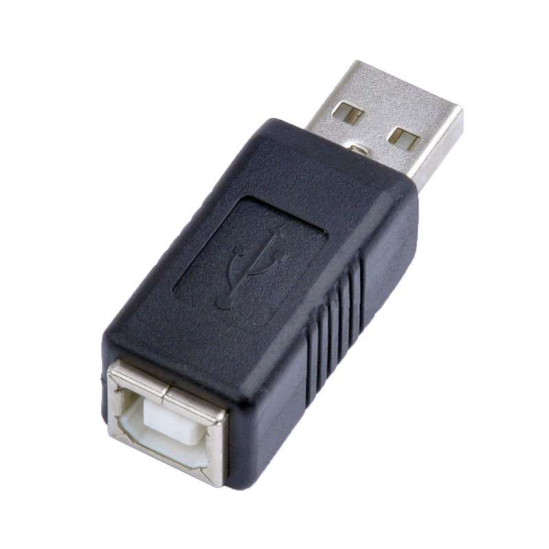 

Переходник NoBrand USB A-USB B вилка-вилка м черный