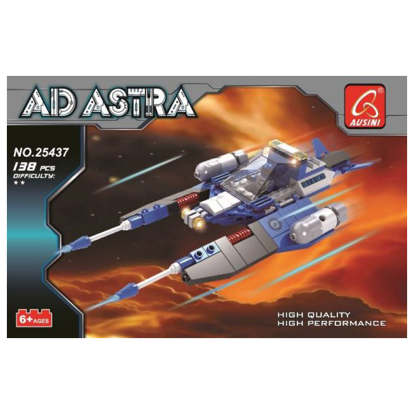 

Конструктор Ausini Космос. Истребитель, 138 деталей