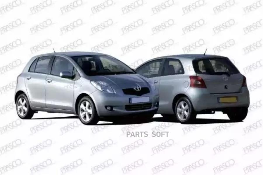 

TY3257514_стекло зеркала левое с кроншт. выпукл. с подогр. Toyota Yaris 1.0-1.8i/1.4D 05-1