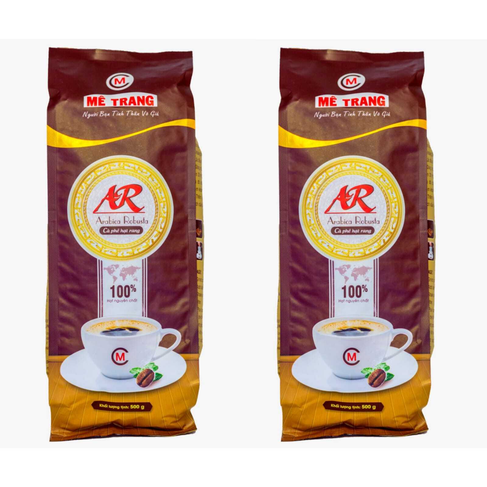 

Кофе Me Trang Arabica&Robusta зерновой, 500 г x 2 шт