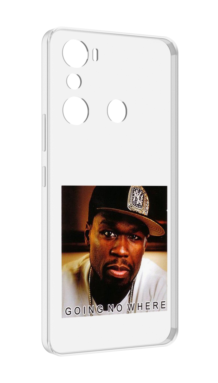 

Чехол MyPads 50 Cent - Going No Where для Infinix Hot 20i, Прозрачный, Tocco
