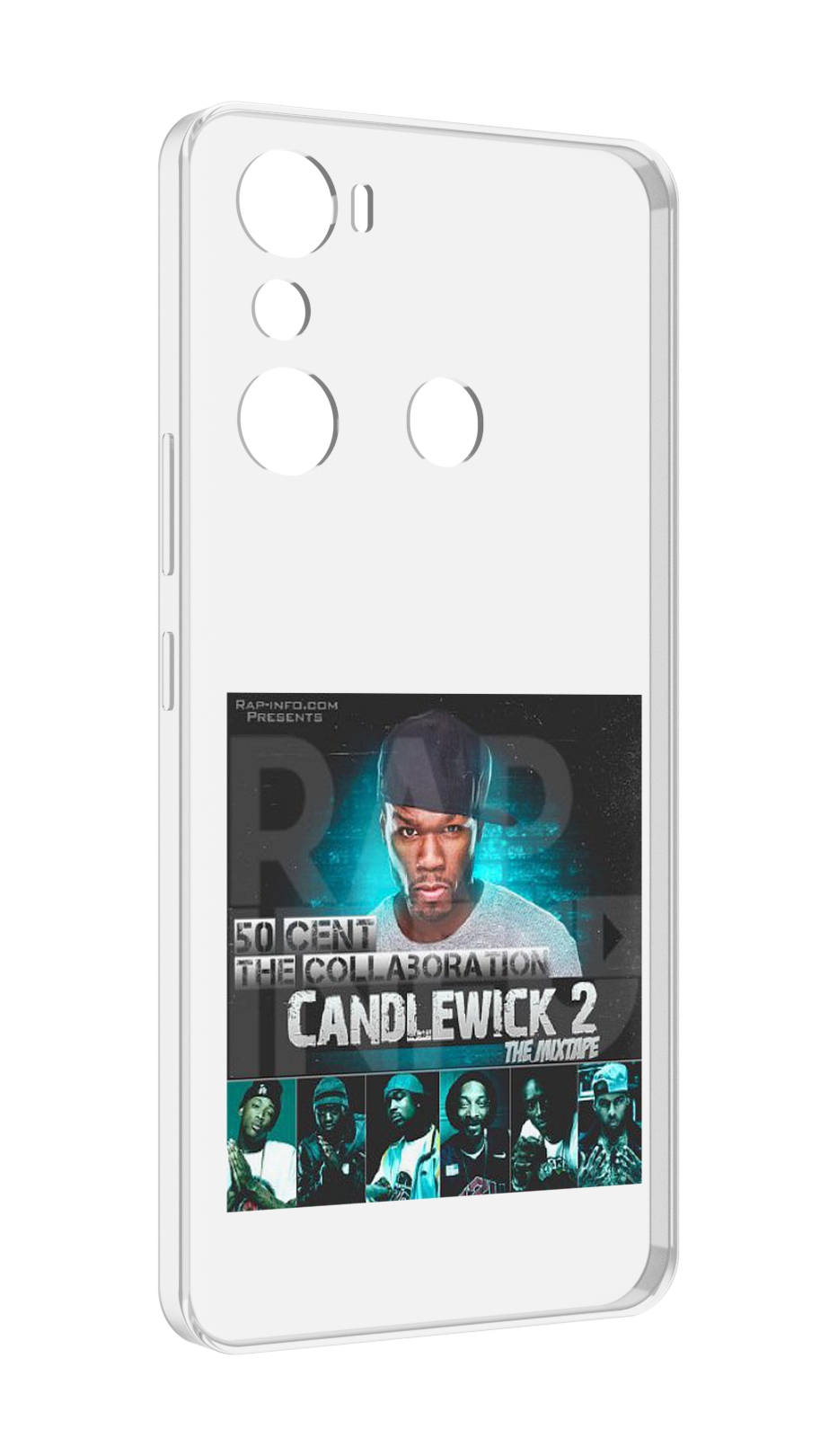 

Чехол MyPads 50 Cent - CandleWick 2 для Infinix Hot 20i, Прозрачный, Tocco