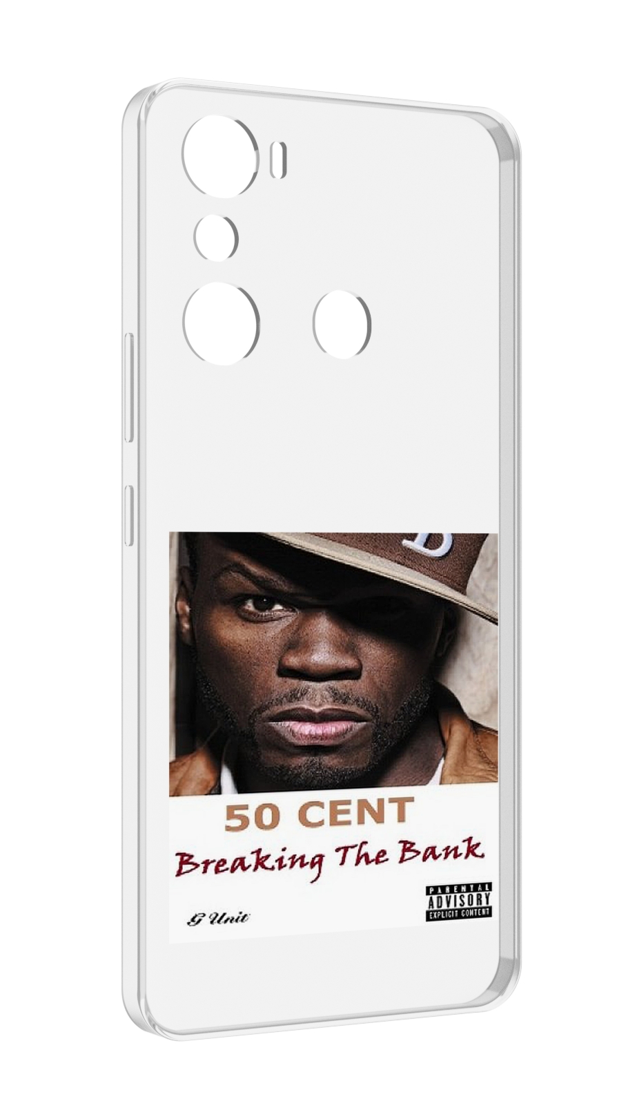 

Чехол MyPads 50 Cent - Breaking The Bank для Infinix Hot 20i, Прозрачный, Tocco
