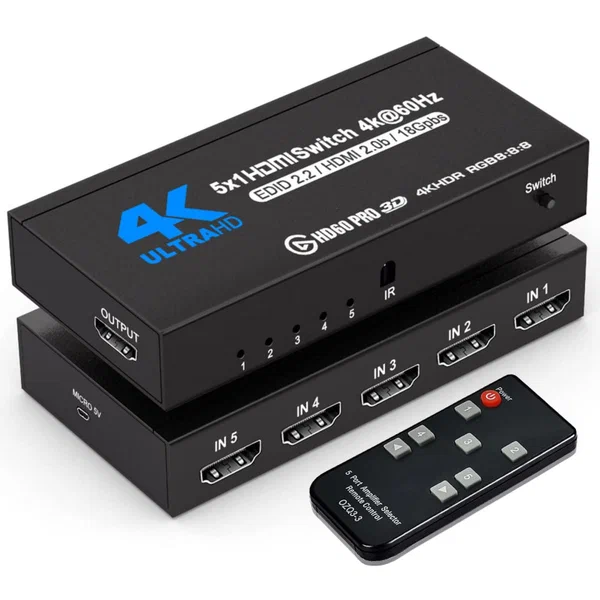 

HDMI коммутатор Vсonn
