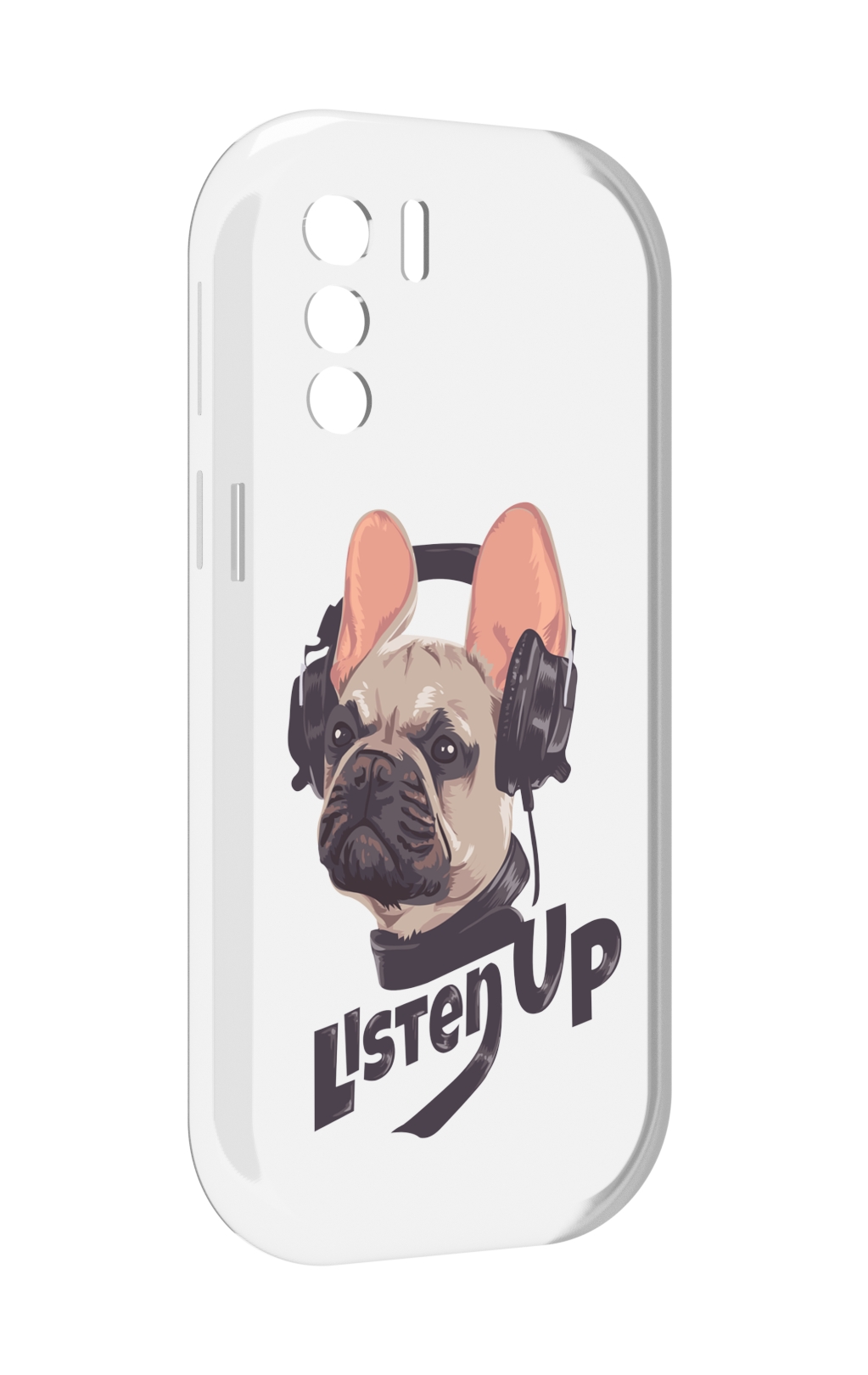 

Чехол MyPads бульдог-слушает-музыку для UleFone Note 13P, Прозрачный, Tocco