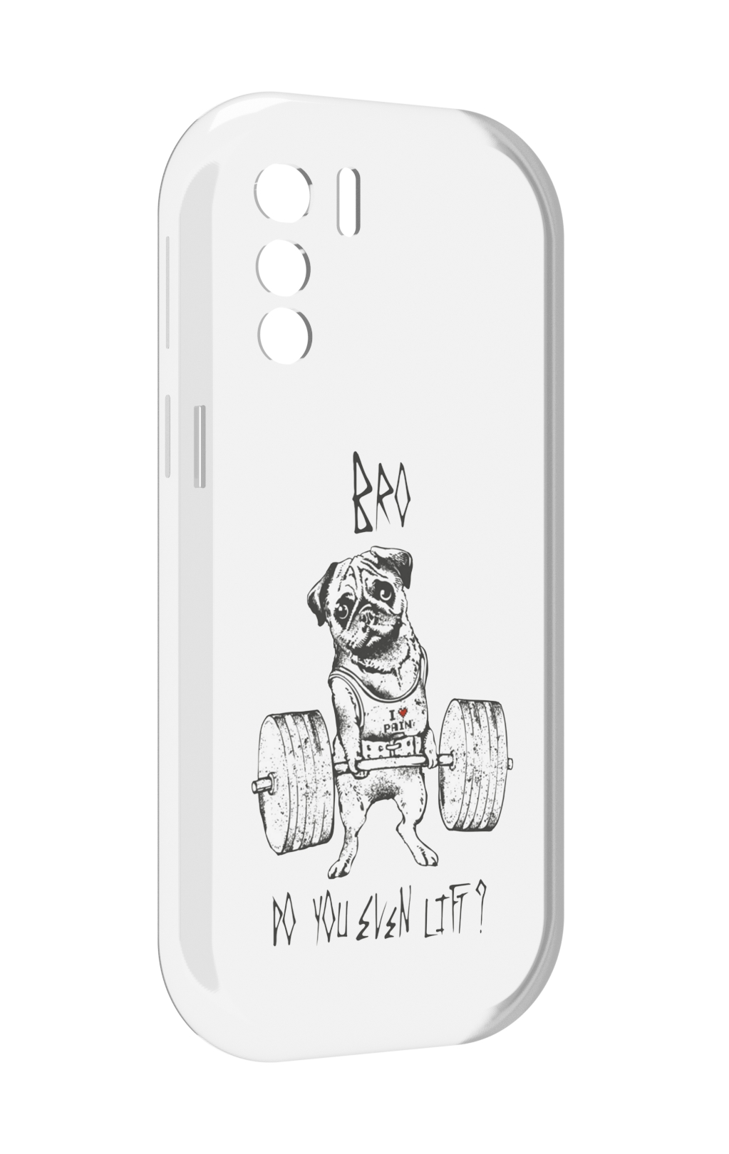 

Чехол MyPads брат ты подкачался мужской для UleFone Note 13P, Прозрачный, Tocco