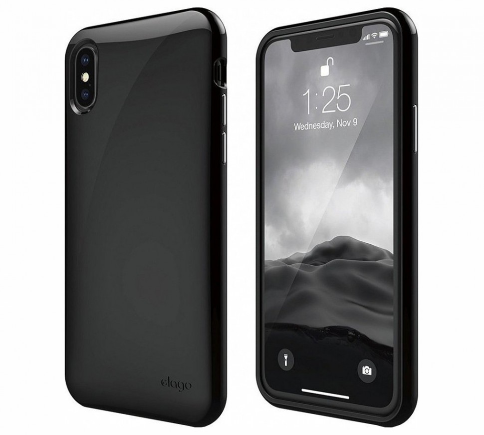 фото Чехол elago cushion iphone x/xs черный