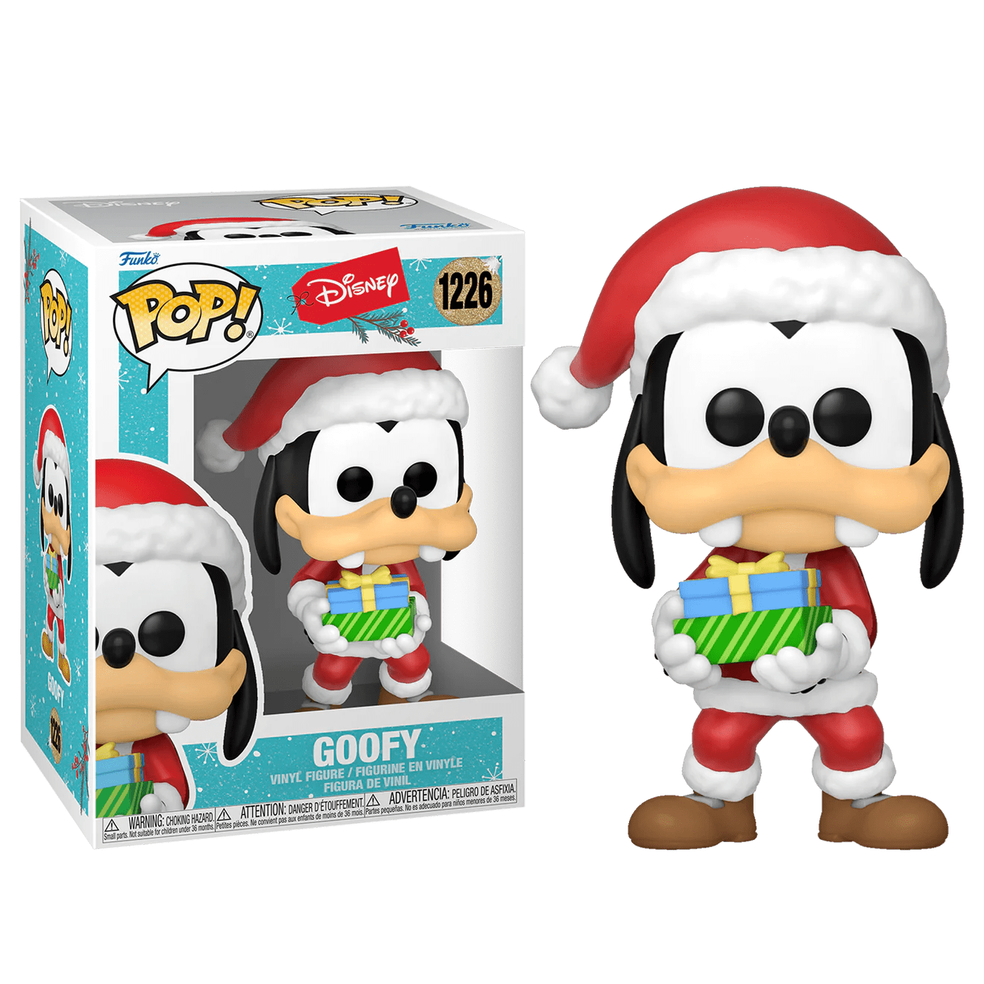 

Фигурка Funko POP! Disney: Goofy as Santa Holiday (1226), Белый;красный;черный, POP!