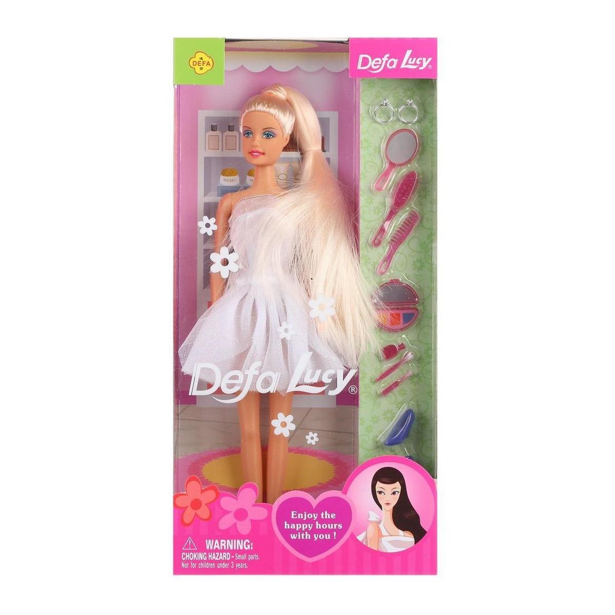 

Кукла Defa Lucy Блеск цвет: белоснежный