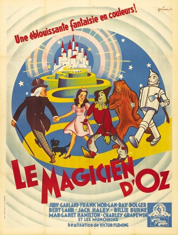 

Постер к фильму "Волшебник страны Оз" (The Wizard of Oz) Оригинальный 76,2x101,6 см