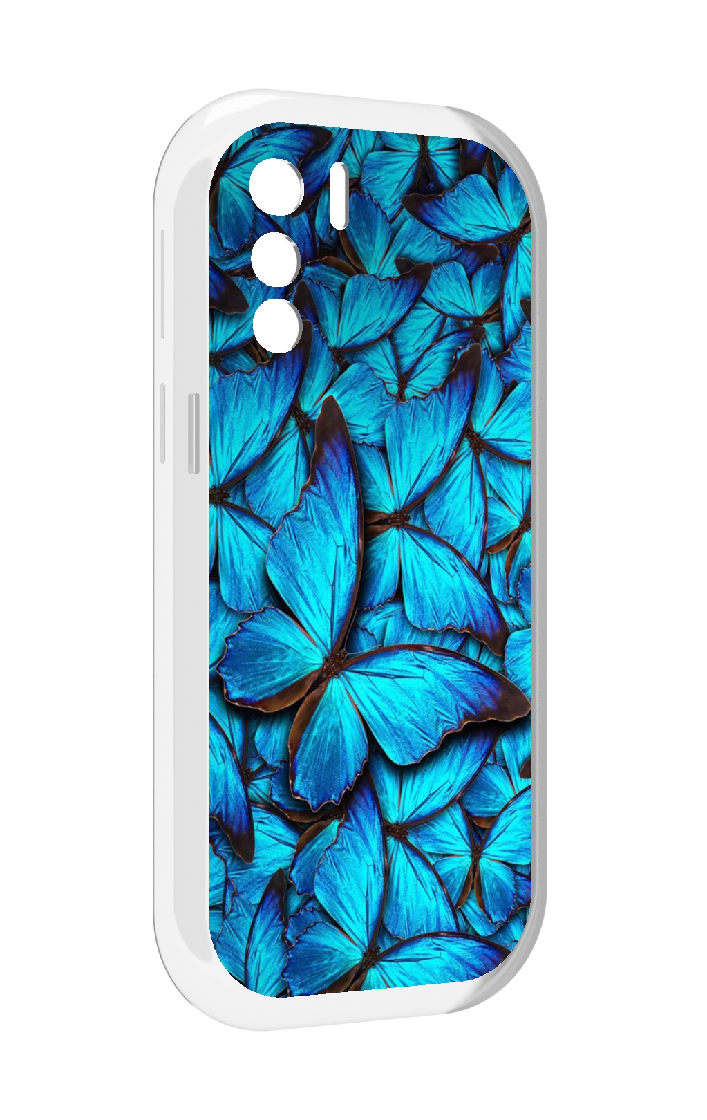 

Чехол MyPads бирюзовые бабочки для UleFone Note 13P, Прозрачный, Tocco