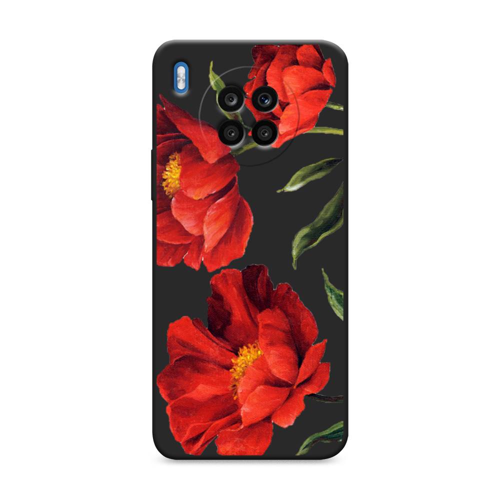 

Чехол Awog на Honor 50 Lite "Красные маки", Красный, 6106452-1