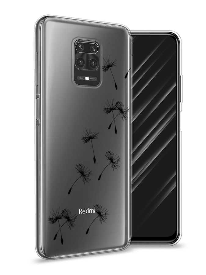 

Чехол Awog на Xiaomi Redmi Note 9S/Note 9 Pro "Летящие одуванчики", Разноцветный, 37950-8