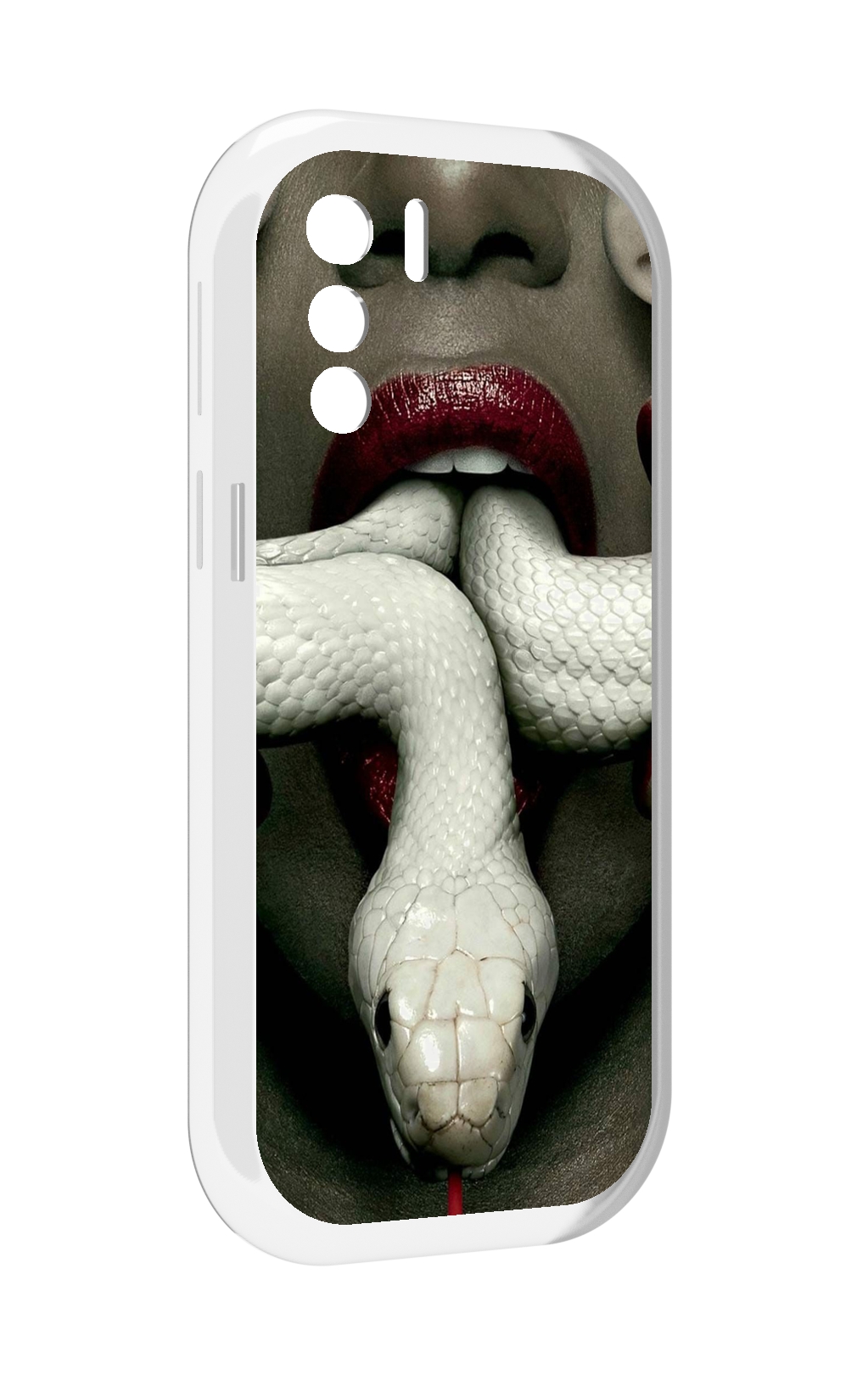 

Чехол MyPads белая-змея для UleFone Note 13P, Прозрачный, Tocco