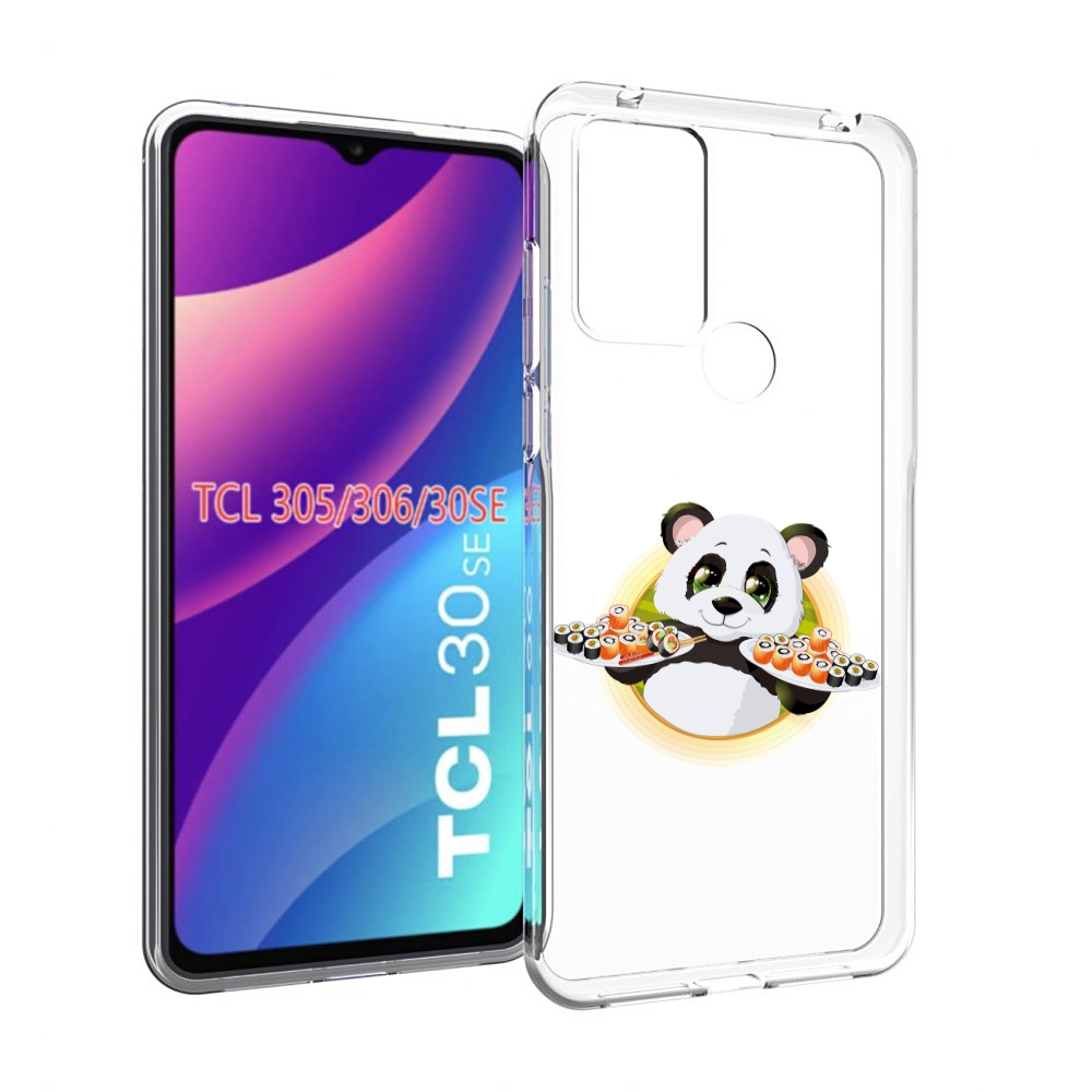 

Чехол MyPads панда-с-суши для TCL 30SE/305/306/30E, Tocco