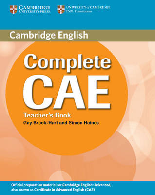 

Complete CAE Teacher's Book