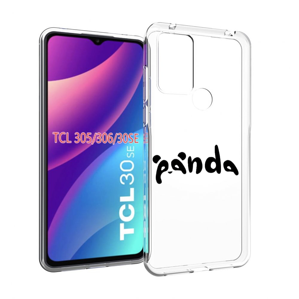 

Чехол MyPads панда надпись для TCL 30SE/305/306/30E, Tocco